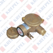 Brass socket for marine applications, 3P, 500V, 16A